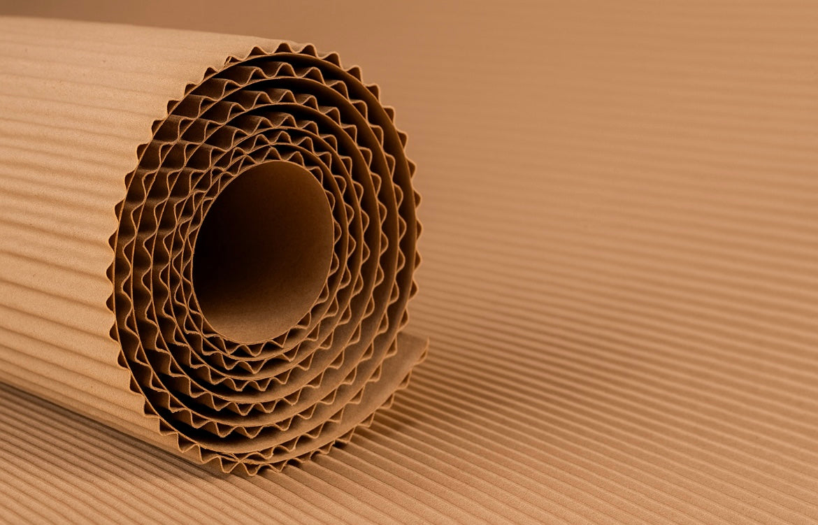 Single Faced Kraft Roll